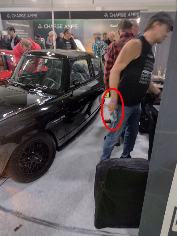 Roman Muljar with Death Grip on Bottle After Assault