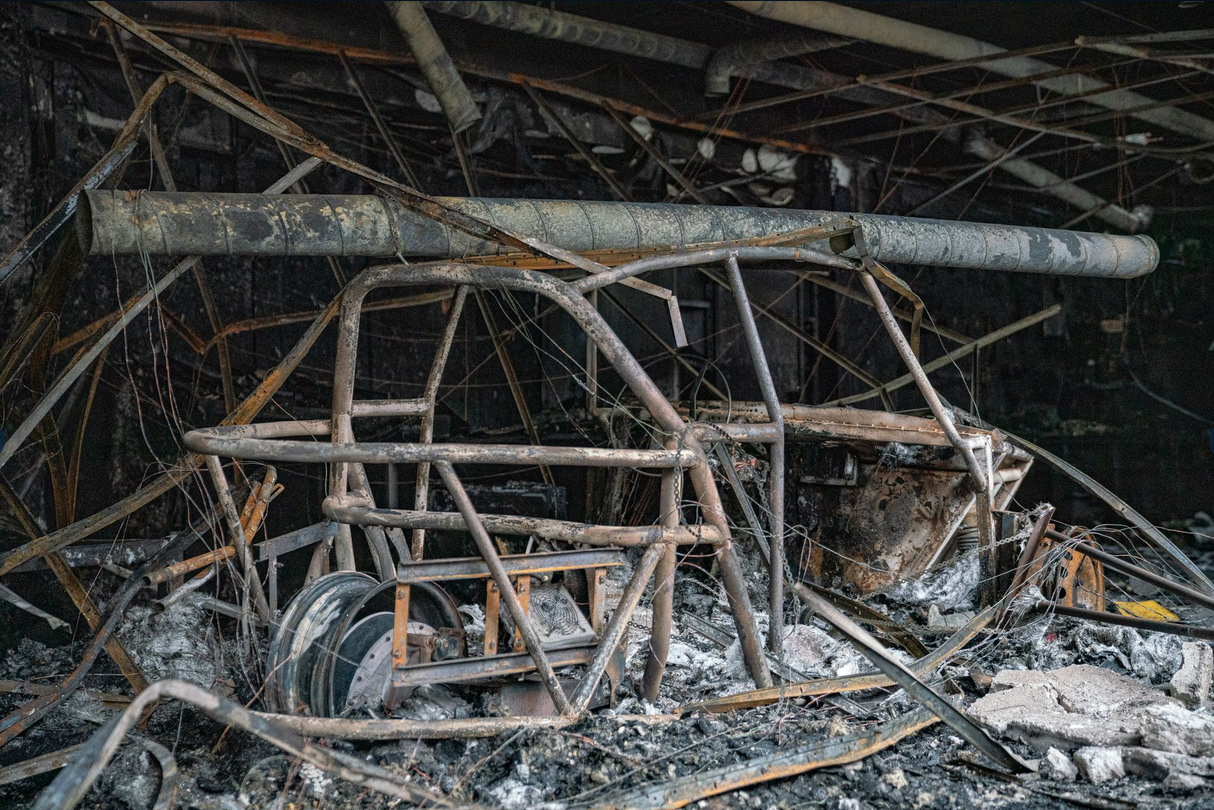 Nobe Cars Factory Burns Up.